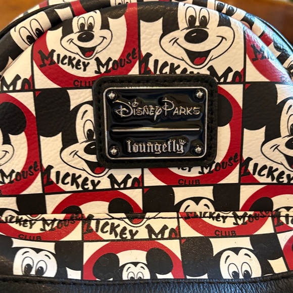 Disney Parks Loungefly Mickey Mouse Club Backpack - Picture 2 of 7